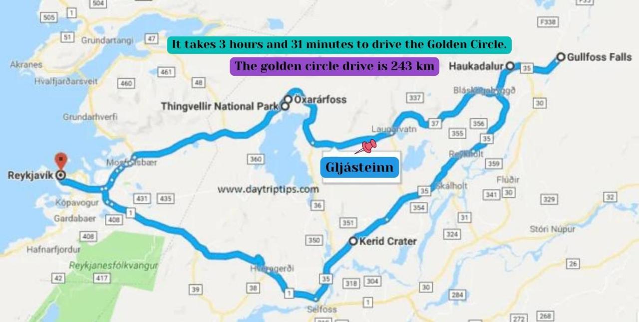 Gljasteinn By Golden Circle